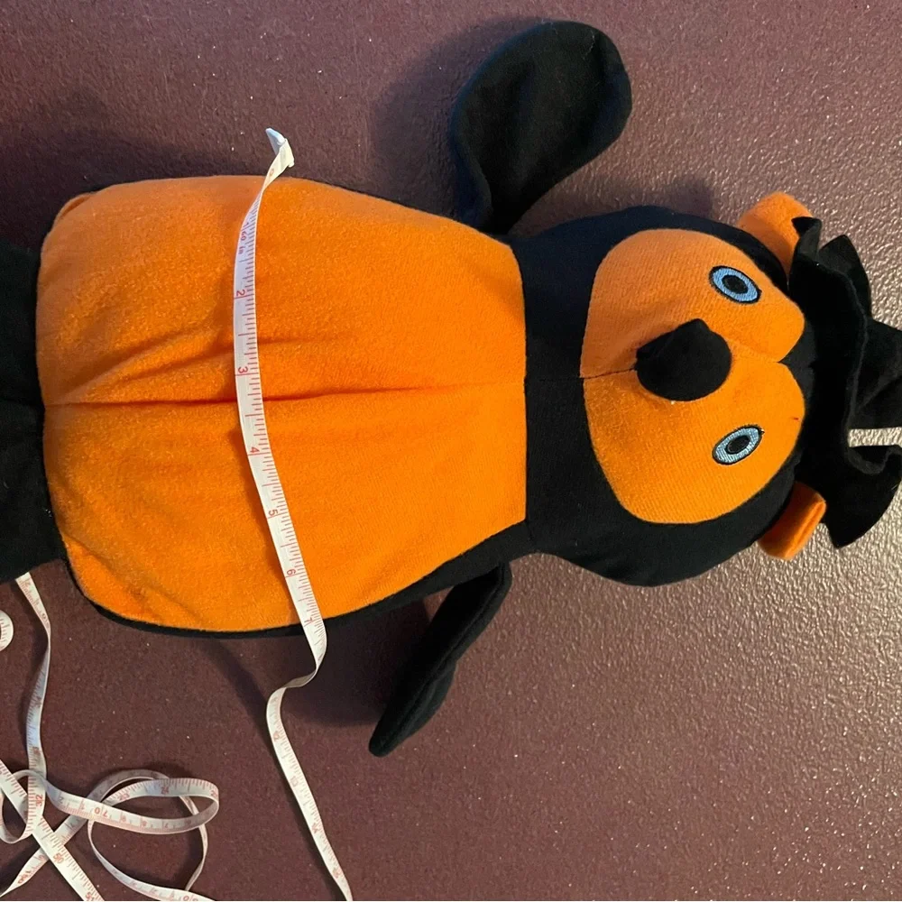 Halloween plushy, penguin‎ with witch hat, 17 inches tall. EUC